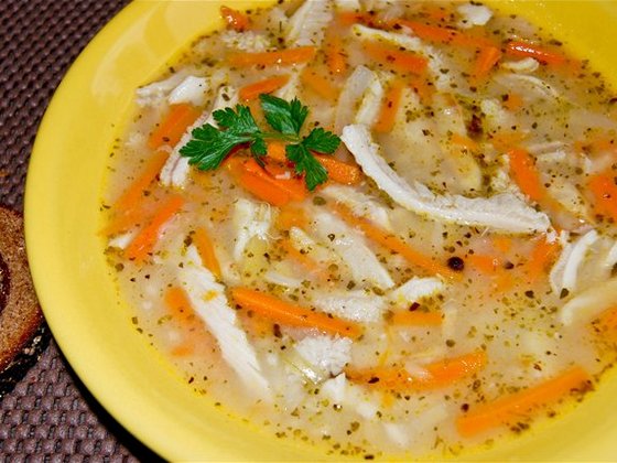 Суп из говяжьего рубца по-варшавски, рецепт