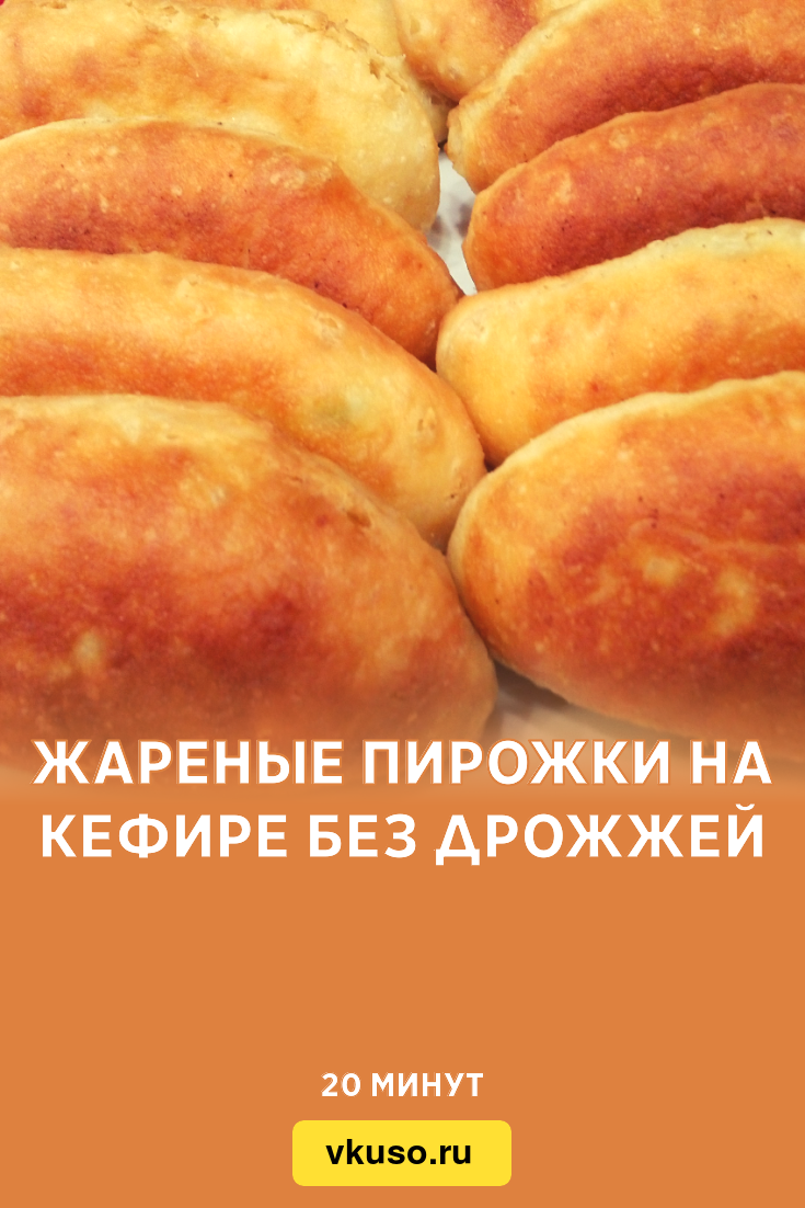 Тесто на пирожки на кефире без дрожжей жареные на сковороде рецепт с фото пошагово