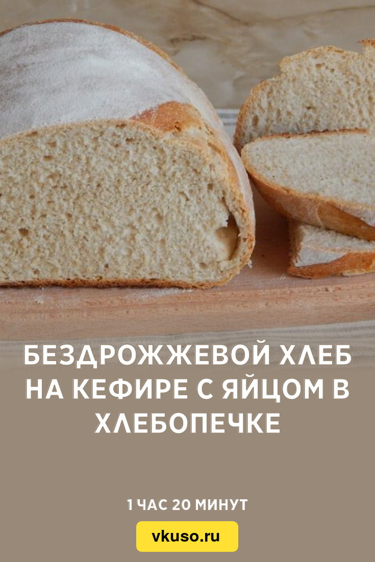 Бездрожжевой хлеб в хлебопечке рецепты простые и вкусные