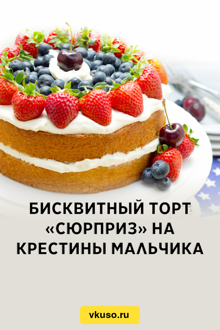 Торт Сюрприз Рецепт С Фото
